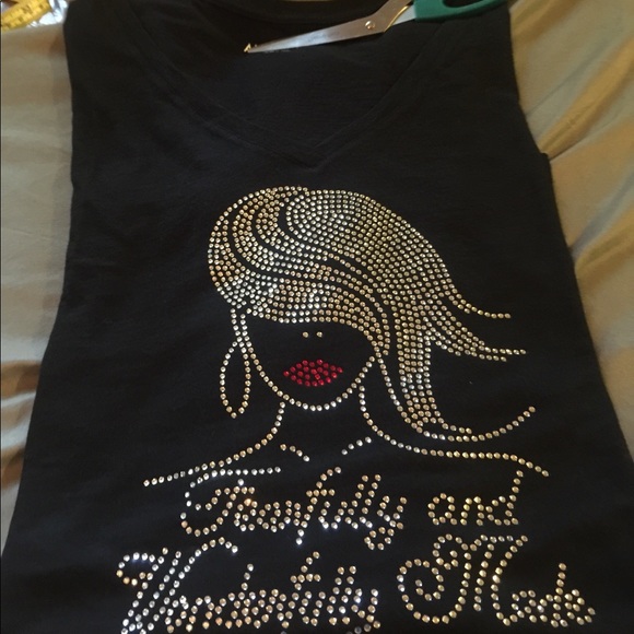 Customize Rhinestone t-shirts - Picture 7 of 8